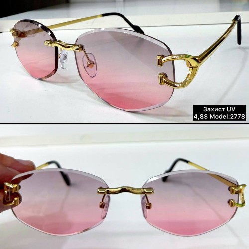 0043 Жіночі «безоправні» (2778) Захист UV